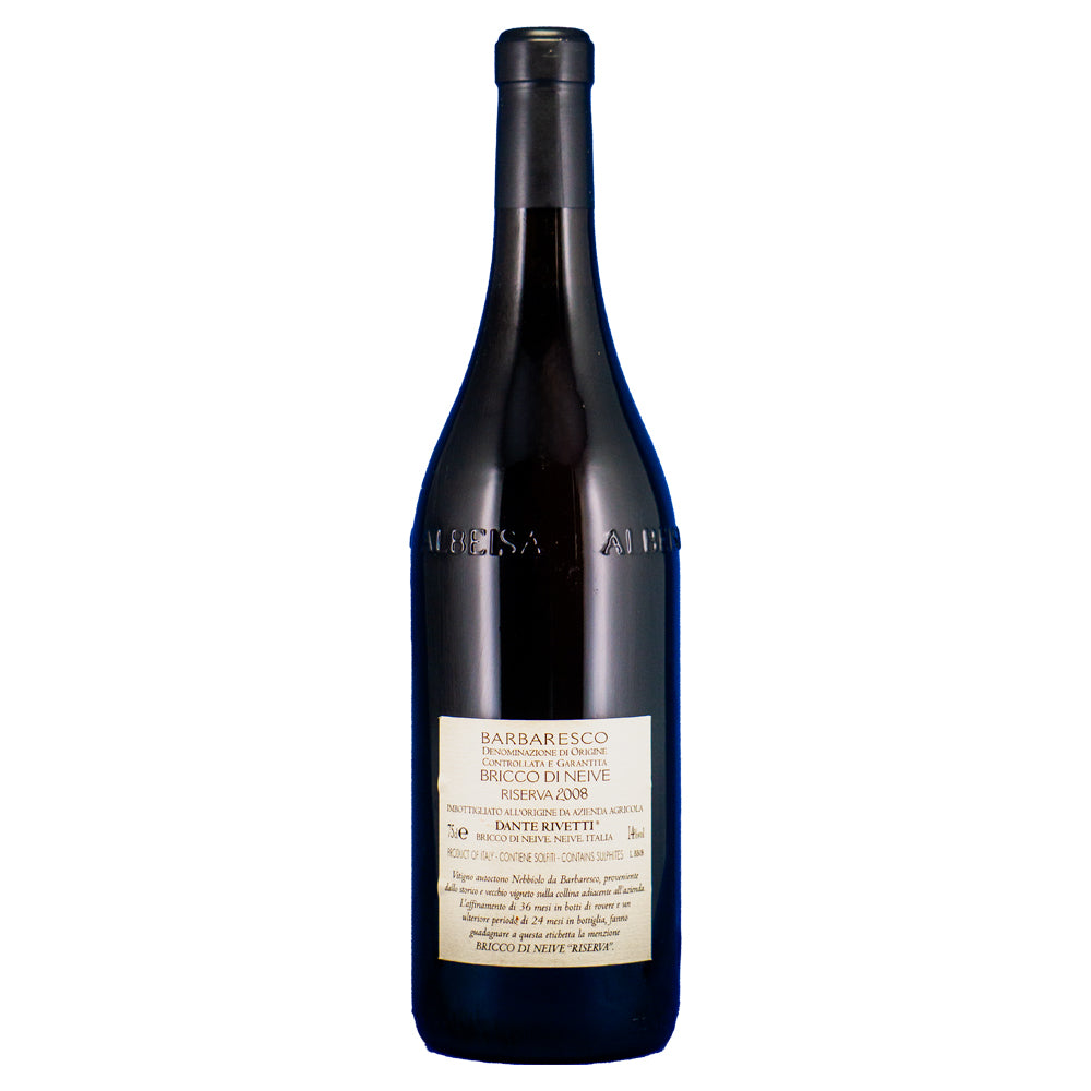 Dante Rivetti Barbaresco Riserva 2008 D.O.C.G. Bricco di Neive 14% vol.